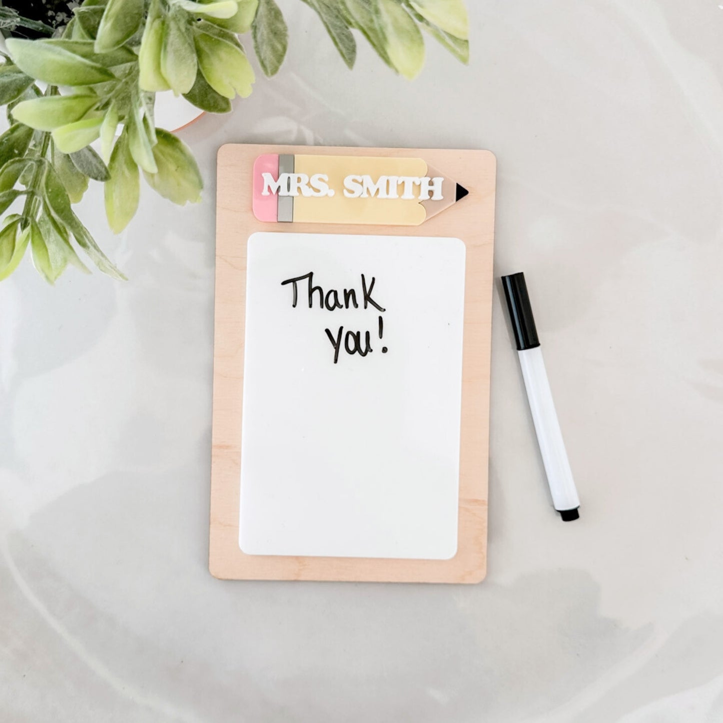 Teacher Dry Erase Notepad