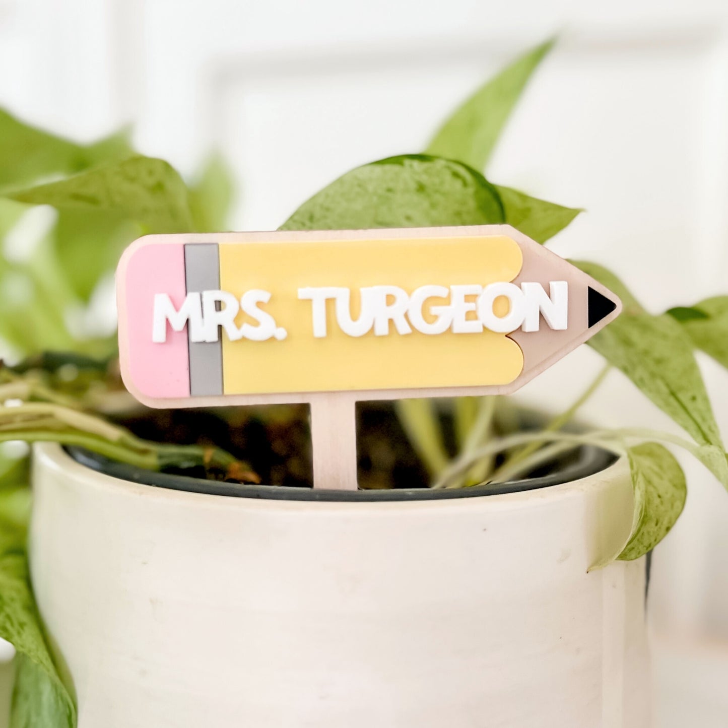 Pencil Plant Tag