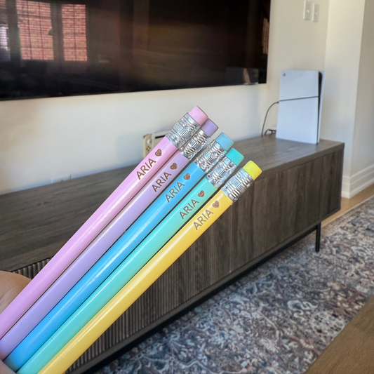 Custom Engraved Pencils