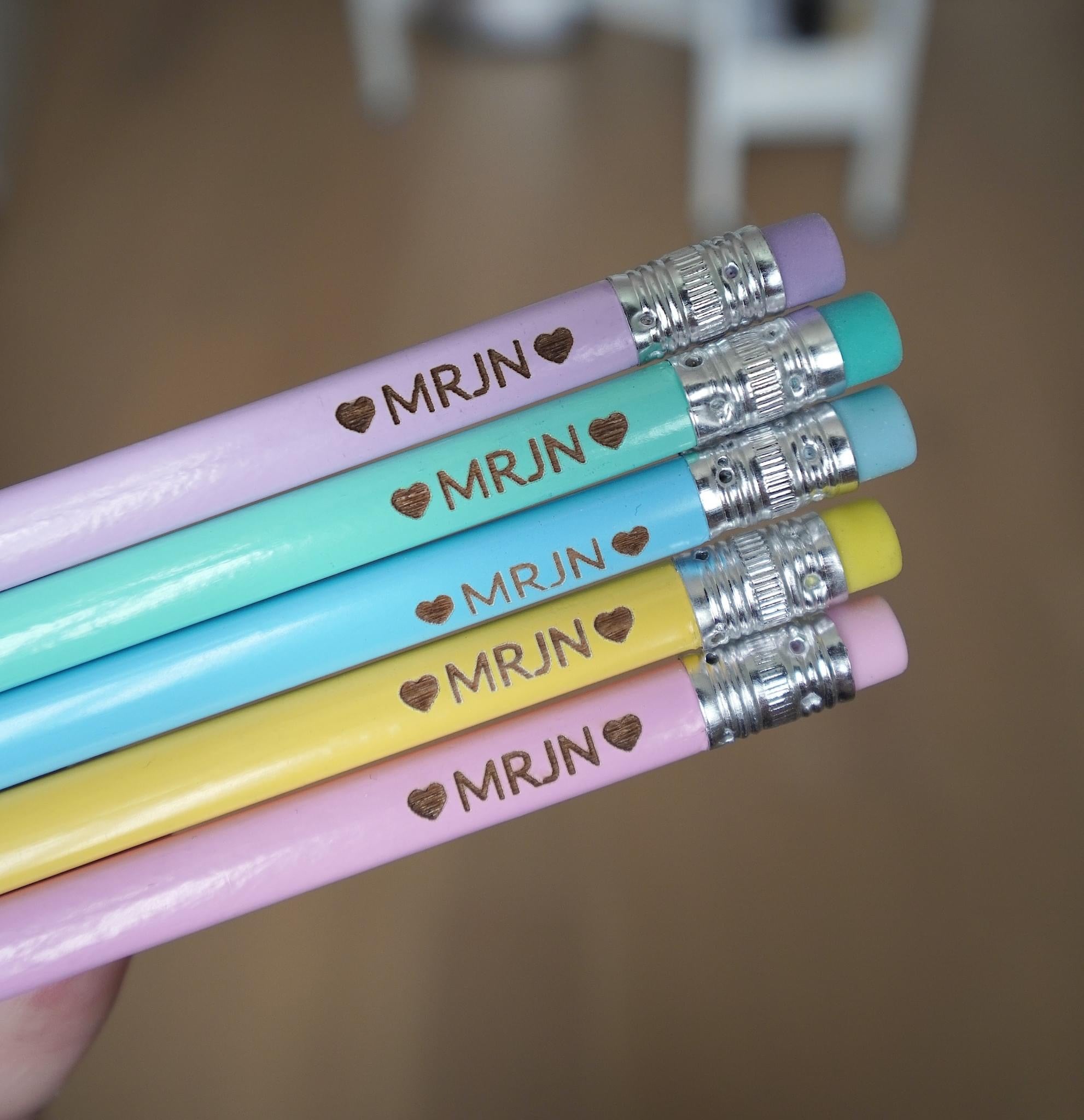 Custom Engraved Pencils