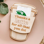 Coffee Gift Card Holder