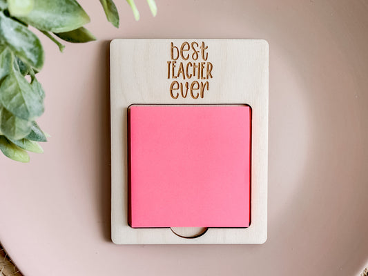 Teacher Post it Holder