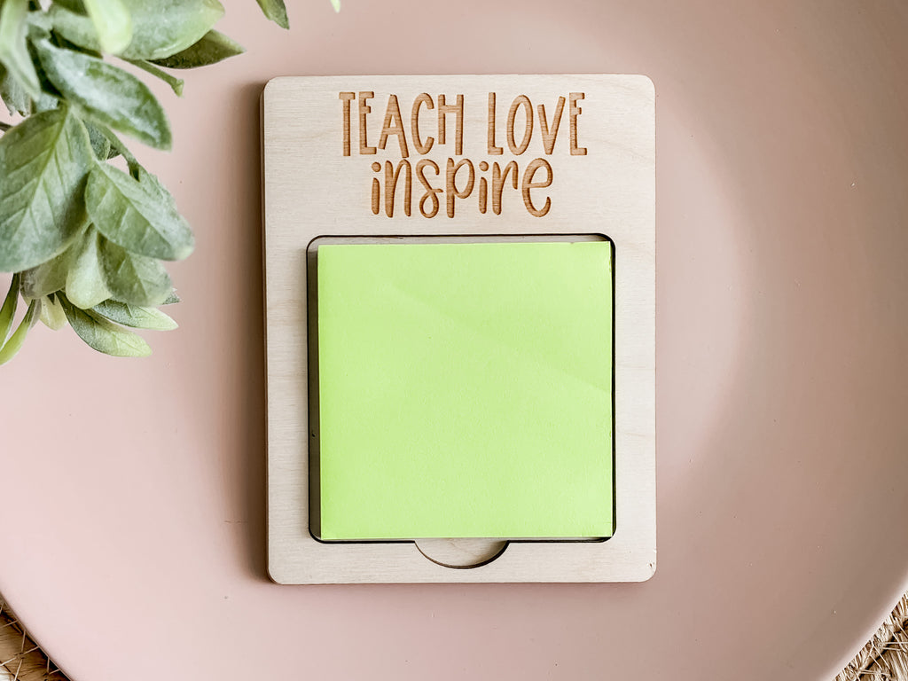 Teacher Post it Holder