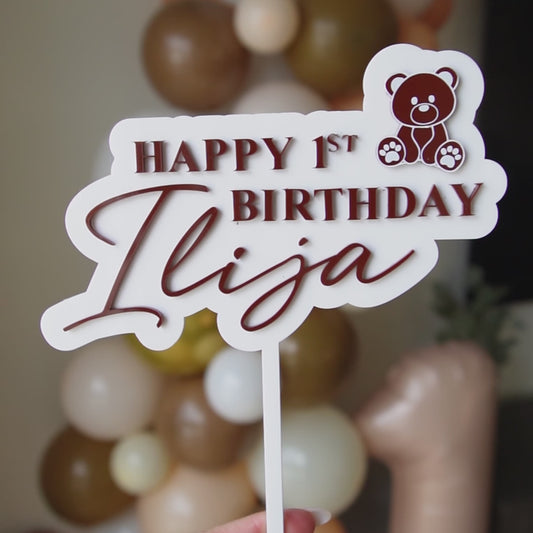 Custom Cake Topper
